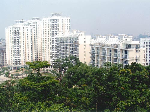 惠州山水世家小区外墙涂装工程